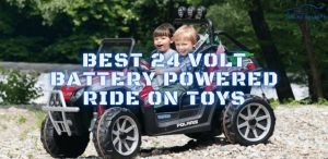 24 volt battery powered ride on toys 2 seater