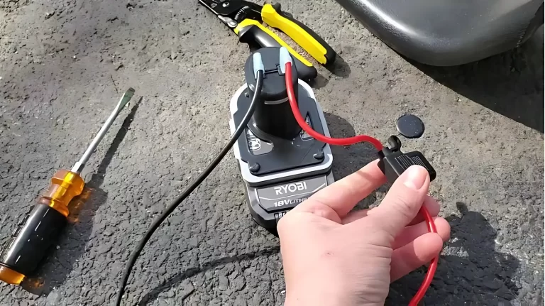How Do You Hook Up A Drill Battery To A Power Wheels?