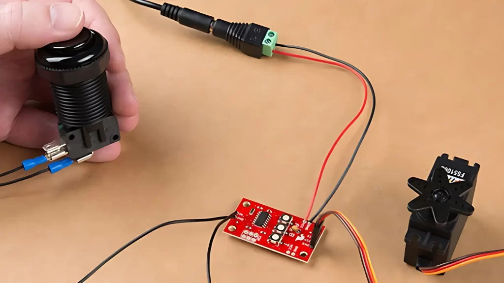 How To Control A Servo With A Switch