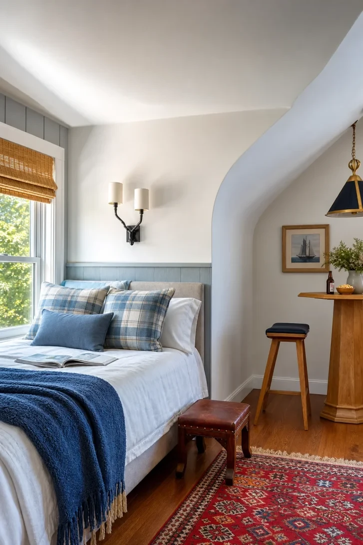 A Hidden Bar Nook Tucked Into the Roofline
