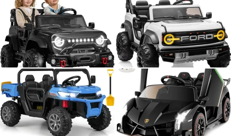 best 2 seater ride on car with parental remote control