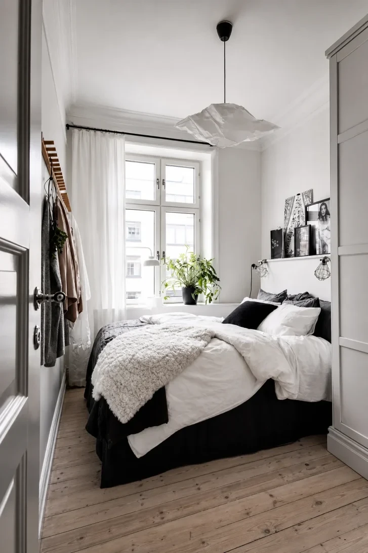 Crumpled Paper Pendant Light Steals the Show