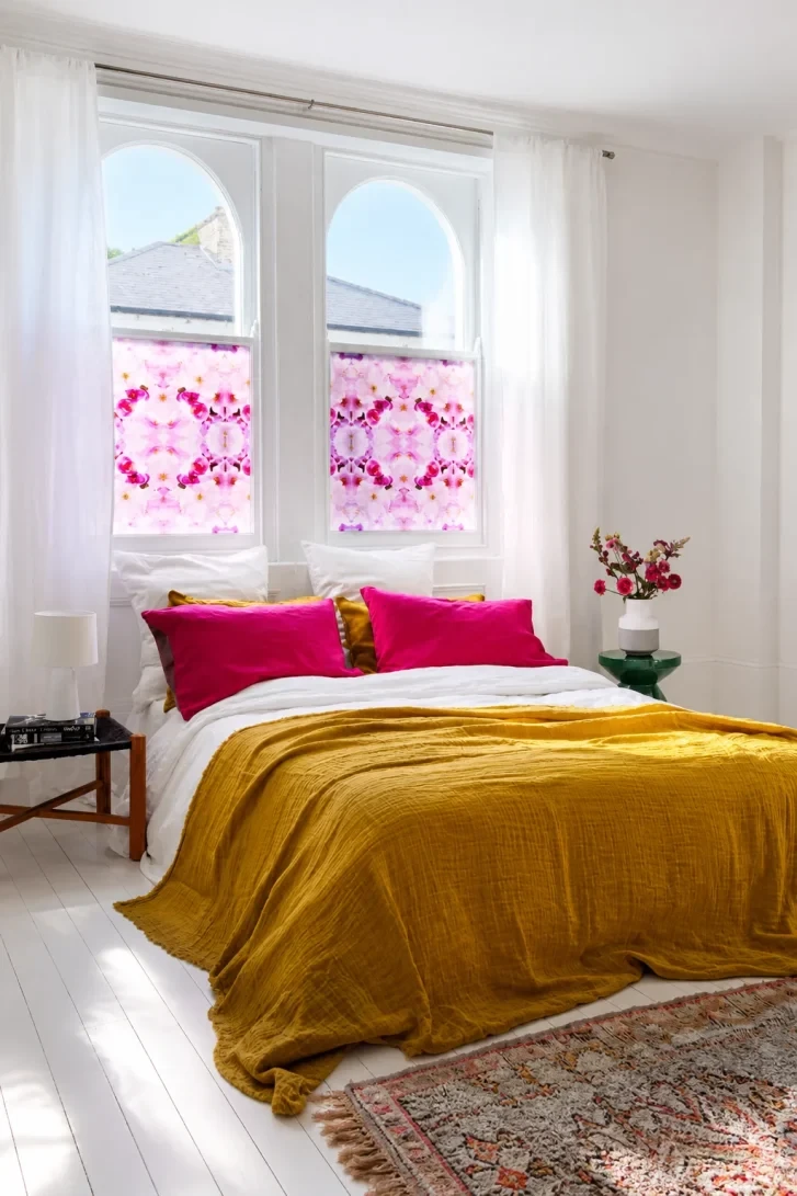 Floral Window Film Turns Privacy Into Pure Art