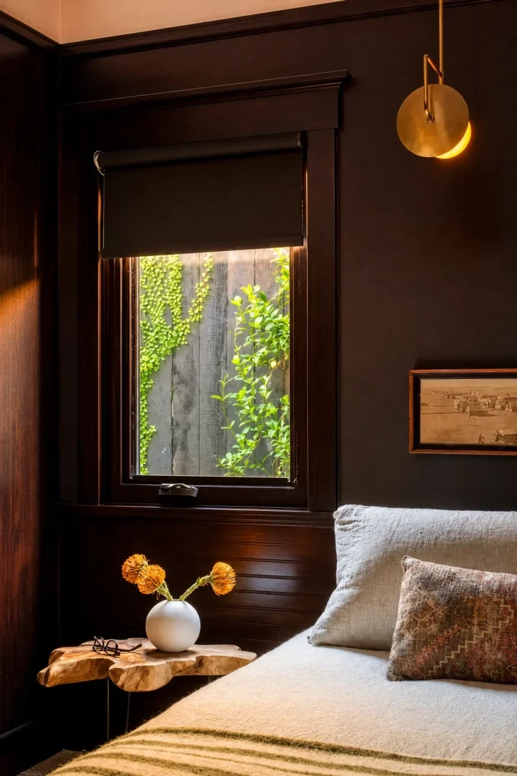 Live Edge Nightstand Steals the Dark Room Show