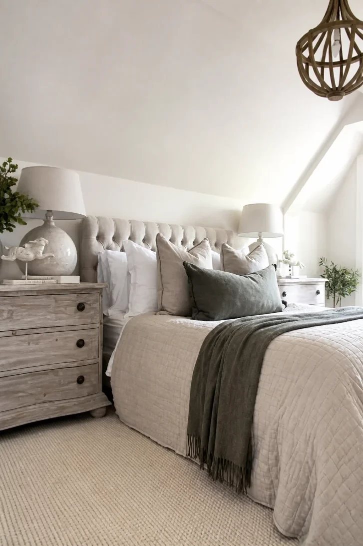 One Sage Throw Pulls a Neutral Room Together