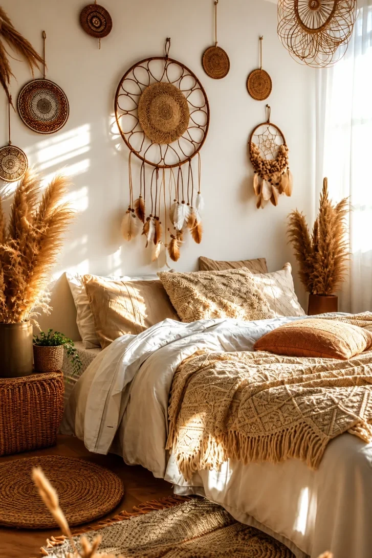 Six Dream Catchers Turn One Wall Into Pure Magic