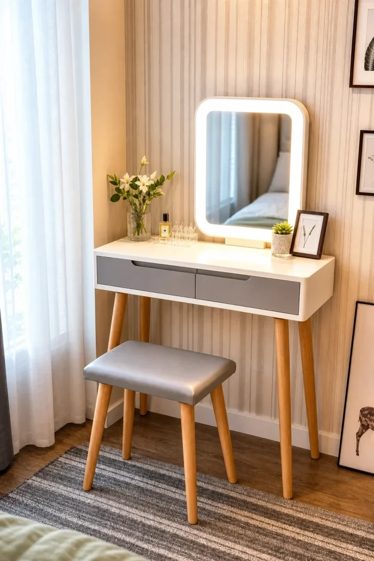 The LED-Lit Mirror That Transforms Your Morning Routine
