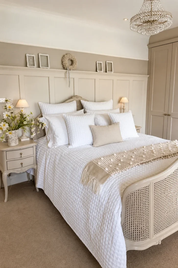 Wainscoting Ledge That Turns a Wall Into Gallery